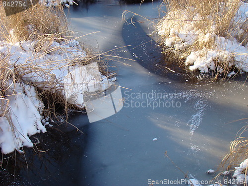 Image of Winter's cold breath.
