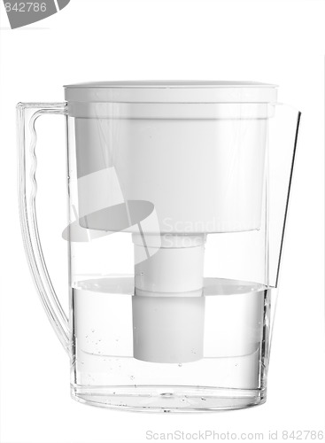 Image of Water Pitcher Isolated