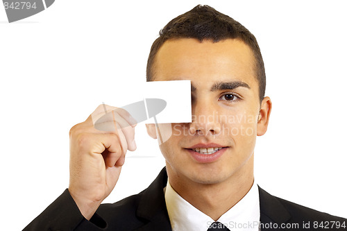 Image of  blank card