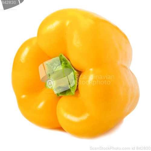 Image of Fresh yellow pepper