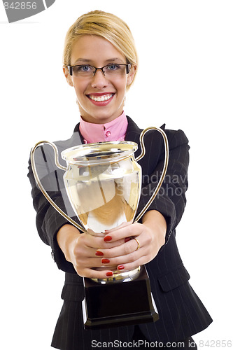 Image of winning a gold cup