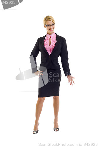 Image of Smiling business woman
