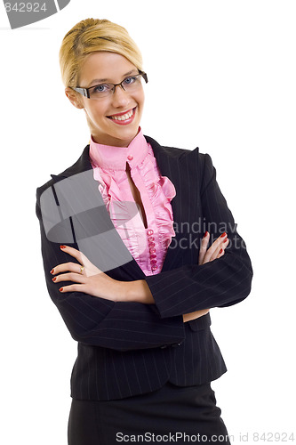 Image of smiling business woman