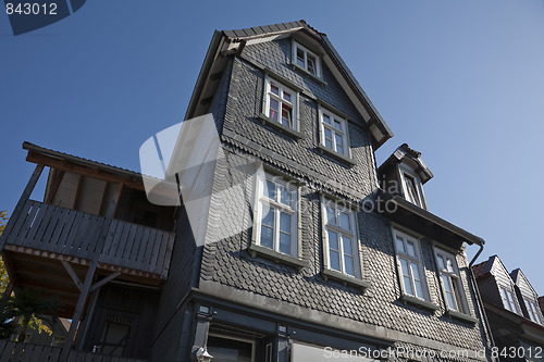 Image of Slate covered house