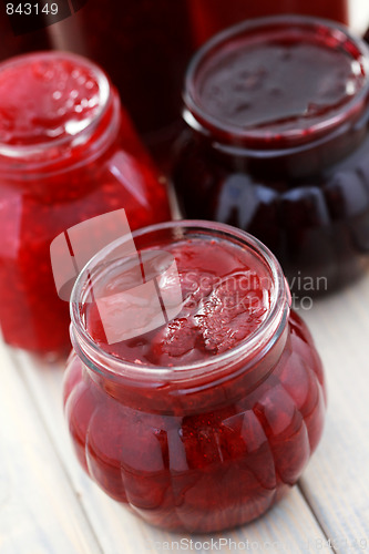 Image of strawberry jam