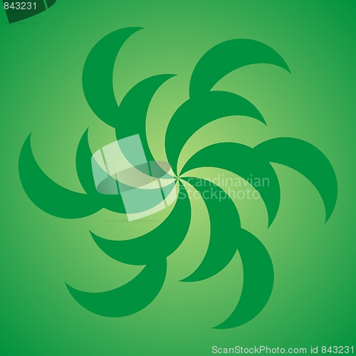 Image of Abstract green background