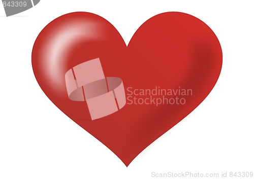 Image of Red heart