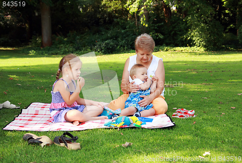 Image of Family picnic