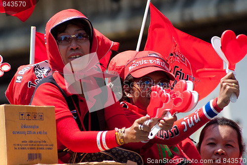 Image of Red shirt demonstrations in Bangkok 2010