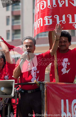 Image of Red shirt demonstrations in Bangkok 2010