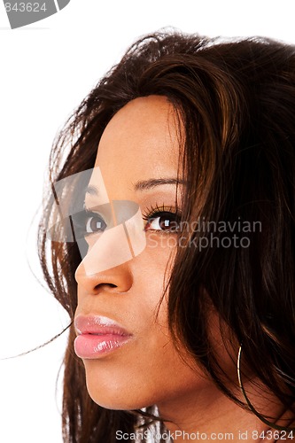 Image of Face of African woman