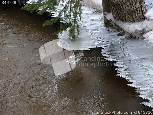Image of A winter scene.