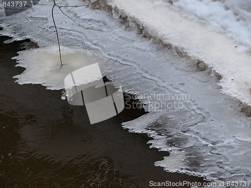 Image of A winter scene.