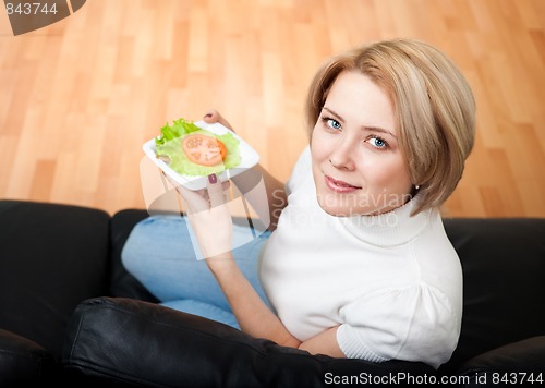 Image of Woman follow healthy lifestyle