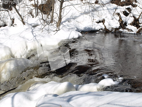 Image of A winter scene.