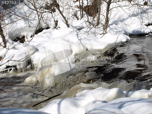 Image of A winter scene.