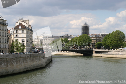 Image of The Seine River, Paris, France