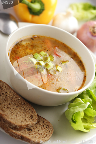 Image of vegetable soup