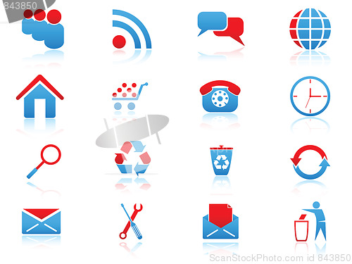 Image of Web icons