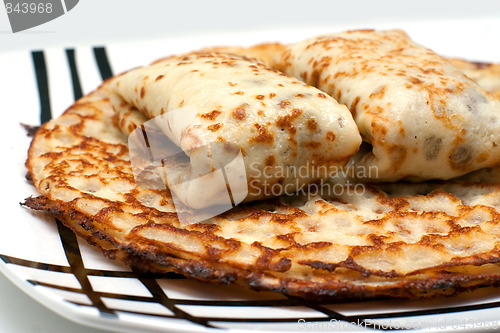 Image of Pancakes on a dish