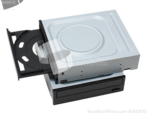 Image of Two dvd drives