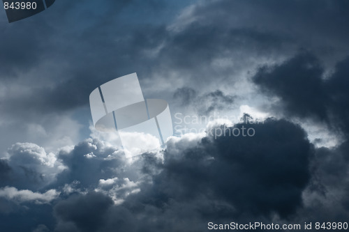 Image of Gloomily clouds