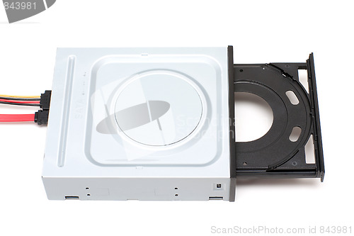 Image of Connected DVD-ROM drive