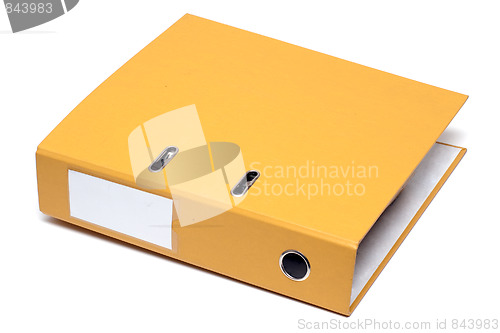 Image of Yellow folder