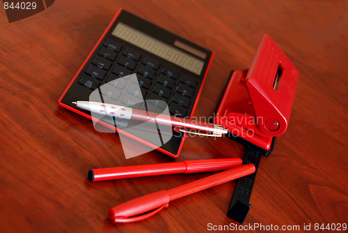 Image of Office desk still life