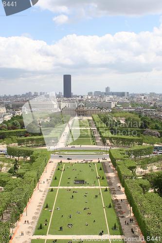 Image of View from the Eiffel Tower, Paris, France