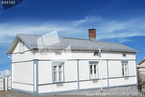 Image of White Wooden House