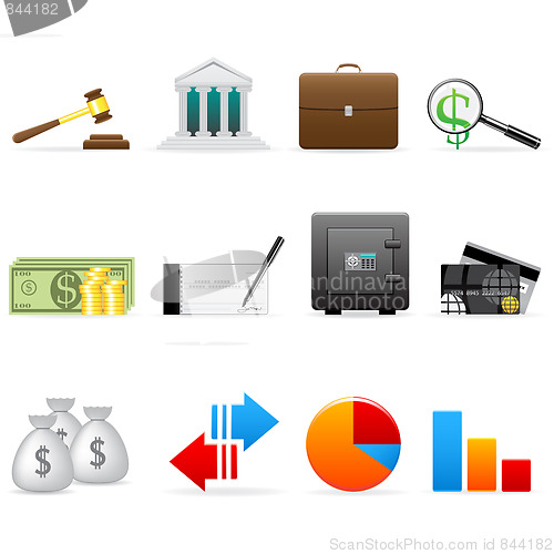 Image of Finance icons