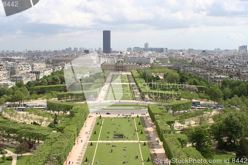 Image of View from Eiffel Tower, Paris, France