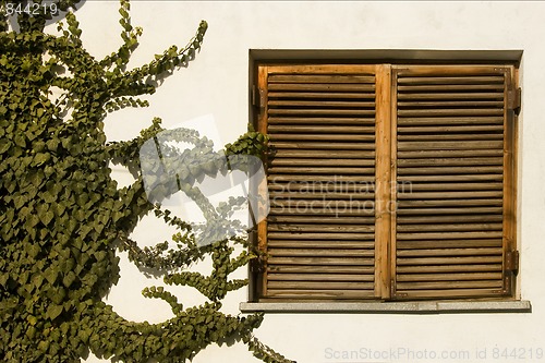 Image of wooden window