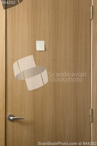 Image of wooden door