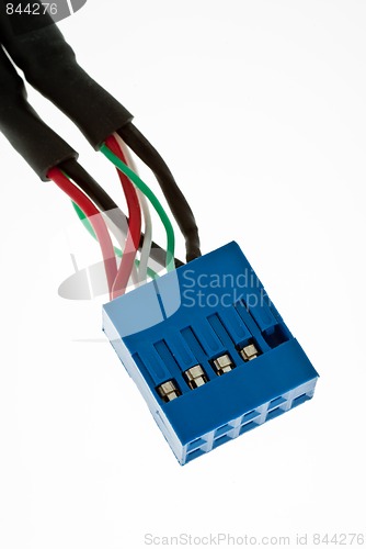 Image of Blue connector