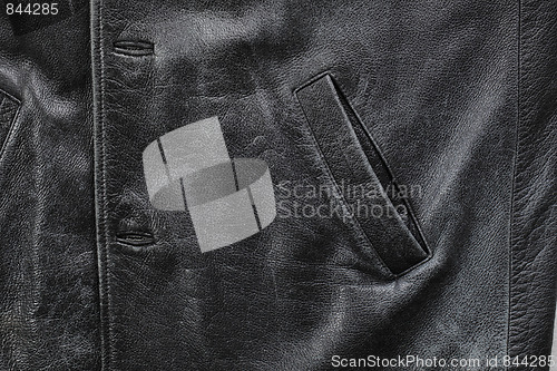 Image of Old leather jacket