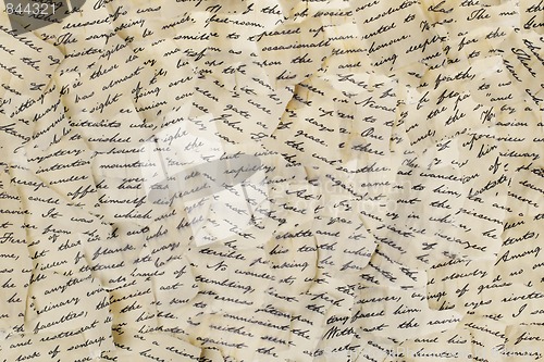 Image of Torn letters