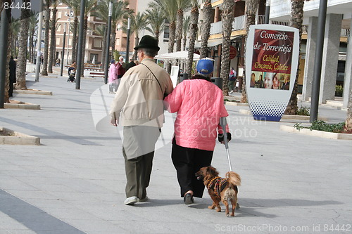 Image of Family with dog