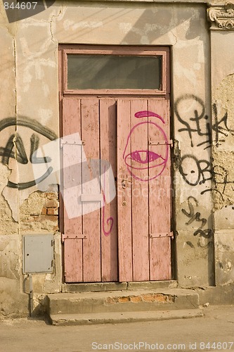 Image of old door