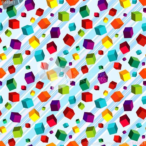 Image of Seamless striped pattern 