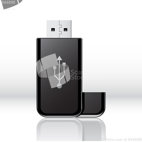 Image of Vector USB flash drive