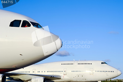 Image of Planes in airport