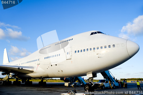 Image of Plane in airport