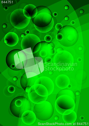 Image of Vibrant bubbly background (eps 10)
