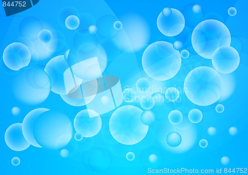 Image of Vibrant bubbly background (eps 10)