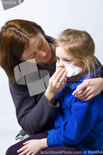 Image of Sick little girle