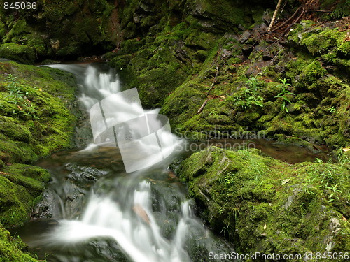 Image of Refreshing waterfalls.