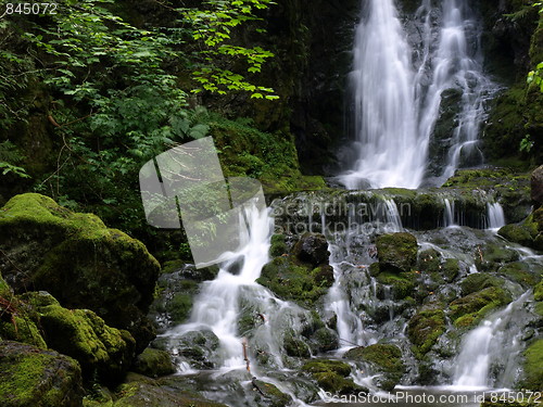 Image of Refreshing waterfalls.