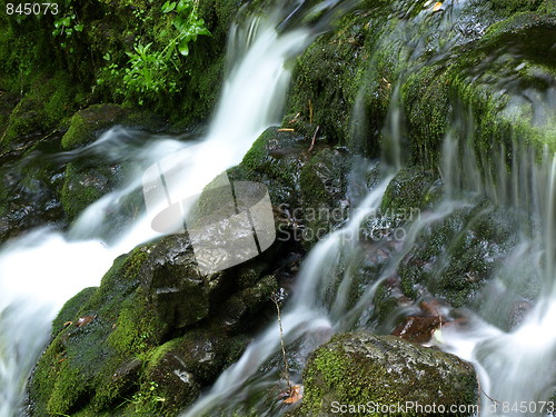 Image of Refreshing waterfalls.